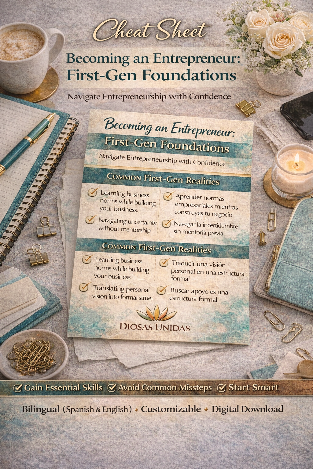 Becoming an Entrepreneur: First-Gen Foundations